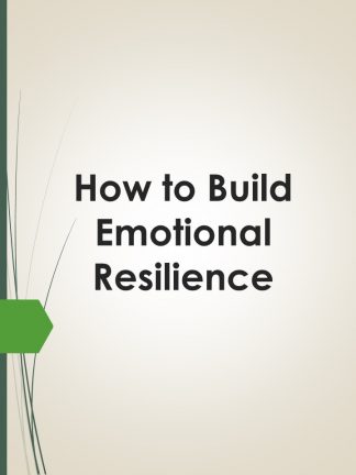 How to Build Emotional Resilience Video Cover