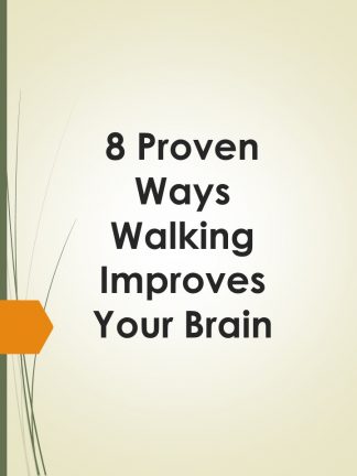 8 Ways Walking Improves your Brain video Cover