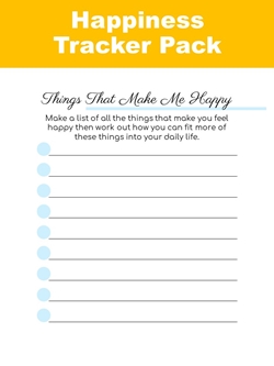Happiness Tracker Pack Cover