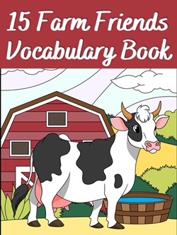 15 Farm Friends Vocabulary Book