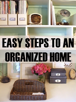 Easy Steps to an Organized Home Book Cover