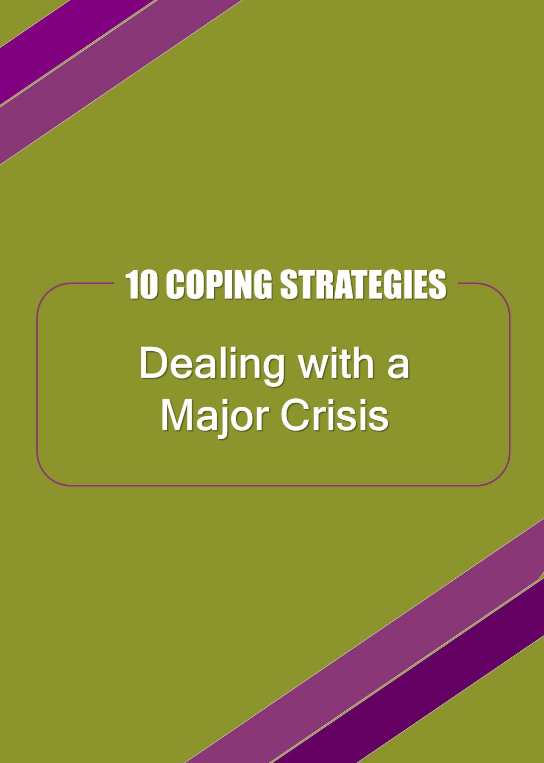 Coping Strategies | Transform Your Life Store